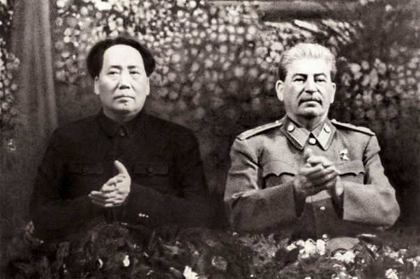 mao zedong and joseph stalin