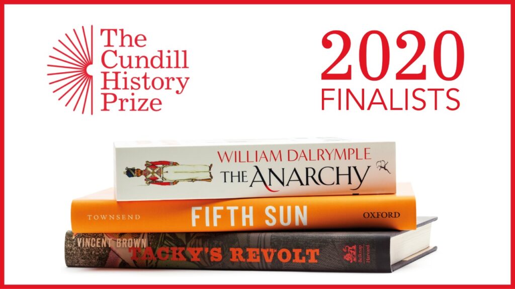Cundill History Prize 2020 Finalists Announced